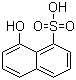 CAS # 117-22-6, 1-Naphthol-8-sulfonic acid, 1-Hydroxynaphthalene-8-sulfonic acid, 8-Hydroxy-1-naphthalenesulfonic acid, alpha-Naphthol-8-sulfonic acid