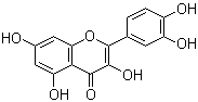 structure of CAS# 117-39-5, Quercetin