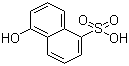 1-萘酚-5-磺酸分子结构 (CAS 117-59-9)