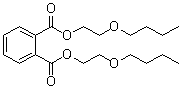 structure of CAS# 117-83-9, 1,2-Benzenedicarboxylic acid 1,2-bis(2-butoxyethyl) ester