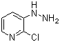 structure of CAS# 117087-45-3, 2-氯-3-肼基吡啶