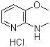 structure of CAS# 1171098-29-5, 3-甲氧基-2-(甲基氨基)吡啶盐酸盐