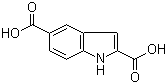 structure of CAS# 117140-77-9, 吲哚-2,5-二甲酸