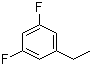 3,5-二氟乙苯分子结构 (CAS 117358-52-8)