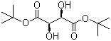 (+)-Di-tert-butyl L-tartrate molecular structure (CAS 117384-45-9)