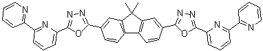 structure of CAS# 1174006-45-1, 2,7-二[2-(2,2'-联吡啶-6-基)-1,3,4-恶二唑-5-基]-9,9-二甲基芴