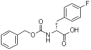 4-Fluoro-N-[(phenylmethoxy)carbonyl]-D-phenylalanine molecular structure (CAS 117467-73-9)