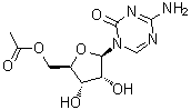 CAS 登录号：1174733-90-4, 1-(5-O-乙酰基-beta-D-呋喃核糖基)-4-氨基-1,3,5-三嗪-2(1H)-酮