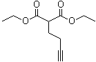 structure of CAS# 117500-15-9, 3-Butynylpropanedioic acid diethyl ester