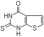 structure of CAS# 117516-97-9, 2-Thioxo-2,3-dihydrothieno[2,3-d]pyrimidin-4(1H)-on