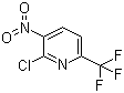 structure of CAS# 117519-08-1, 2-氯-3-硝基-6-三氟甲基吡啶