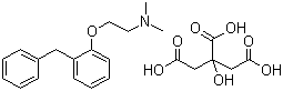 structure of CAS# 1176-08-5, 柠檬酸苯托沙敏