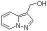 吡唑并[1,5-a]吡啶-3-基甲醇分子结构 (CAS 117782-76-0)