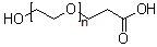 structure of CAS# 117786-94-4, alpha-(2-Carboxyethyl)-omega-hydroxypoly(oxy-1,2-ethanediyl)