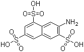 structure of CAS# 118-03-6, 7-Amino-1,3,6-naphthalenetrisulfonic acid
