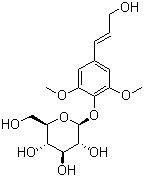 structure of CAS# 118-34-3, Syringin