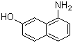 structure of CAS# 118-46-7, 1-Amino-7-naphthol