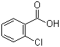 structure of CAS# 118-91-2, 2-Chlorobenzoic acid