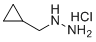 structure of CAS# 1181457-83-9, (Cyclopropylmethyl)hydrazine hydrochloride