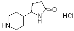 CAS # 1184916-48-0, 5-(4-Piperidinyl)-2-pyrrolidinone hydrochloride (1:1)