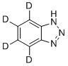 structure of CAS# 1185072-03-0, Benzotriazole-d4