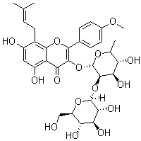 箭藿苷 A分子结构 (CAS 118525-35-2)
