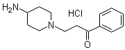 CAS 登录号：1185308-38-6, 3-(4-氨基-1-哌啶基)-1-苯基-1-丙酮盐酸盐