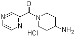 CAS 登录号：1185308-94-4, (4-氨基-1-哌啶基)-2-吡嗪基甲酮盐酸盐