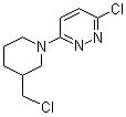 CAS 登录号：1185310-44-4, 3-氯-6-[3-(氯甲基)-1-哌啶基]哒嗪
