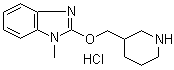 CAS # 1185311-12-9, 1-Methyl-2-(3-piperidinylmethoxy)-1H-benzimidazole hydrochloride