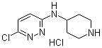 CAS 登录号：1185312-21-3, 6-氯-N-4-哌啶基-3-哒嗪胺盐酸盐