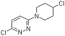 CAS # 1185318-06-2, 3-Chloro-6-(4-chloro-1-piperidinyl)pyridazine
