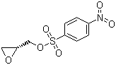 structure of CAS# 118712-60-0, (S)-(+)-对硝基苯磺酸缩水甘油酯