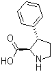 trans-3-Phenyl-D-proline molecular structure (CAS 118758-50-2)