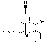 CAS 登录号：1187671-15-3, 4-[4-(二甲基氨基)-1-羟基-1-苯基丁基]-3-(羟基甲基)-苯甲腈
