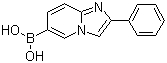 CAS 登录号：1187822-25-8, 2-苯基咪唑并[1,2-a]吡啶-6-硼酸
