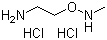 structure of CAS# 1187830-44-9, 2-[(Methylamino)oxy]ethanamine hydrochloride