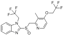 structure of CAS# 1187926-84-6, Lansoprazole N-Trifluoroethyl Impurity