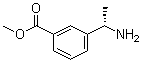 structure of CAS# 1187927-21-4, 3-[(1S)-1-Aminoethyl]benzoic acid methyl ester