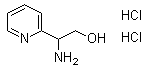 structure of CAS# 1187930-63-7, beta-氨基-2-吡啶乙醇二盐酸盐