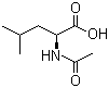 CAS # 1188-21-2, N-Acetyl-L-leucine, (2S)-2-acetamido-4-methylpentanoic acid