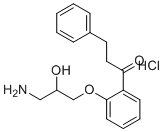 CAS # 1188263-52-6, N-Despropyl Propafenone Hydrochloride, 1-[2-(3-amino-2-hydroxypropoxy)phenyl]-3-phenylpropan-1-one,hydrochloride