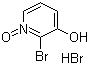 structure of CAS# 1188265-57-7, 2-溴-3-羟基吡啶 1-氧化物氢溴酸盐