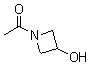 1-(3-Hydroxyazetidin-1-yl)ethan-1-one molecular structure (CAS 118972-96-6)