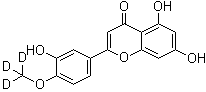 CAS # 1189728-54-8, Diosmetin-d<sub>3</sub>