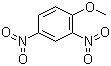 structure of CAS# 119-27-7, 2,4-Dinitroanisole