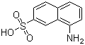 structure of CAS# 119-28-8, 1-Naphthylamine-7-sulfonic acid