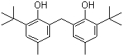 structure of CAS# 119-47-1, 2,2'-Methylenebis(6-tert-butyl-4-methylphenol)