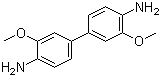 structure of CAS# 119-90-4, 3,3'-Dimethoxybenzidine