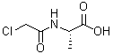 N-Chloroacetyl-DL-alanine molecular structure (CAS 1190-32-5)